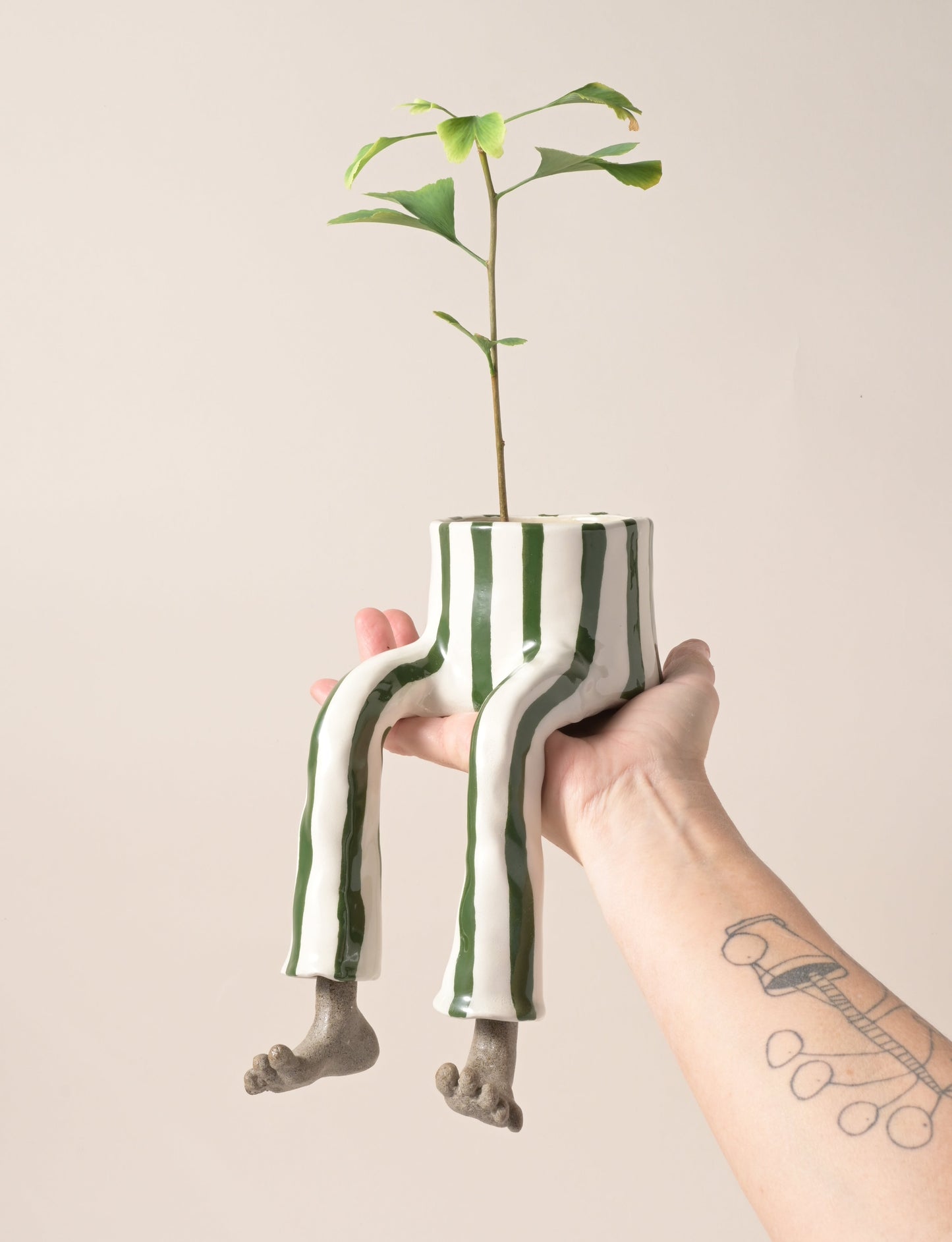 Green stripes